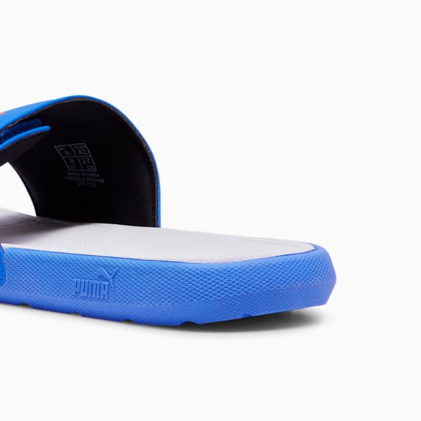 Cool Cat 2.0 V FS BX Slides, Hyperlink Blue-Redmazing-PUMA White, extralarge-IND