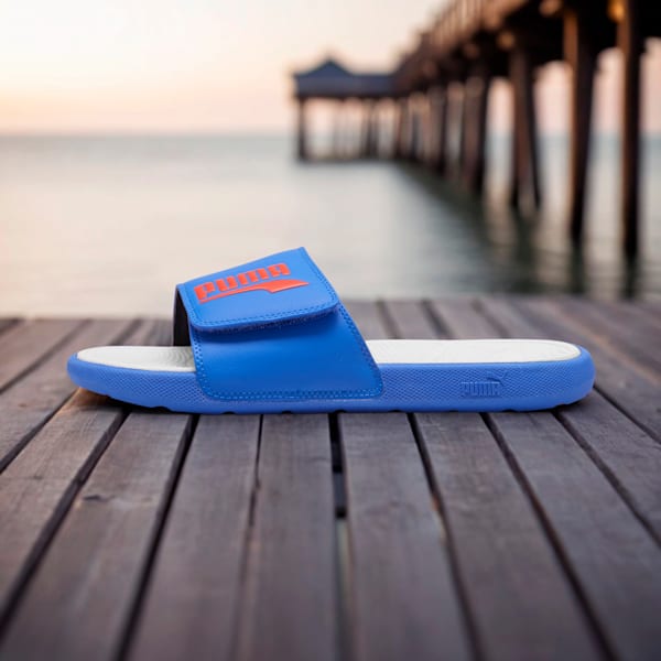 Cool Cat 2.0 V FS BX Slides, Hyperlink Blue-Redmazing-PUMA White, extralarge-IND