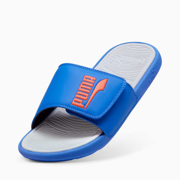 Cool Cat 2.0 V FS BX Slides, Hyperlink Blue-Redmazing-PUMA White, extralarge-IND