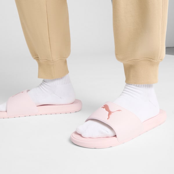 Cool Cat 2.0 Sport Women's Slides, Cloud Pink-Rose Gold, extralarge