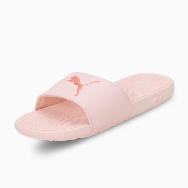Cool Cat 2.0 Sport Women's Slides, Cloud Pink-Rose Gold, extralarge-IND