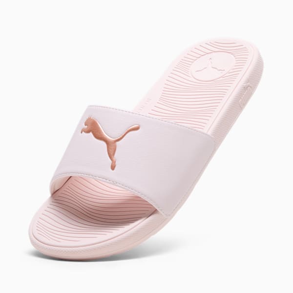 Cool Cat 2.0 Sport Women's Slides, Cloud Pink-Rose Gold, extralarge