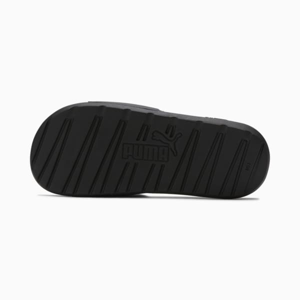Cool Cat 2.0 Sport Women's Slides, PUMA Black-PUMA Silver-Fair Aqua, extralarge