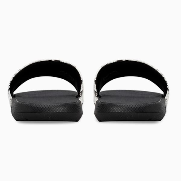Cool Cat 2.0 Flower Women's Slides, PUMA Black-PUMA White, extralarge-IND