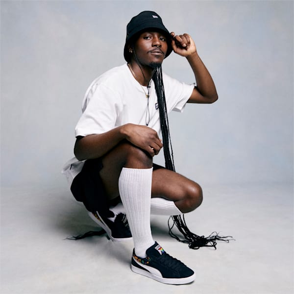 Sneakers Suede Pride, PUMA Black-PUMA White, extralarge