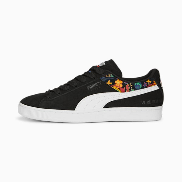 Suede Pride We Are Everywhere Sneakers, PUMA Black-PUMA White, extralarge