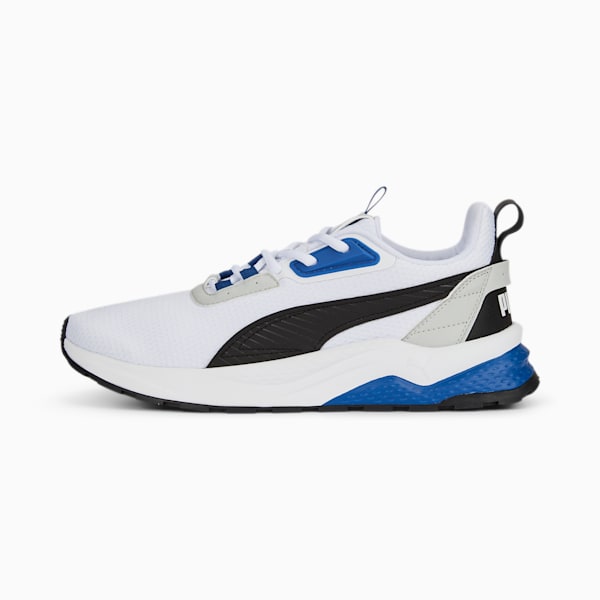 Anzarun FS 2.0 Unisex Sneakers, PUMA White-PUMA Black-Cool Light Gray-Clyde Royal, extralarge-IND