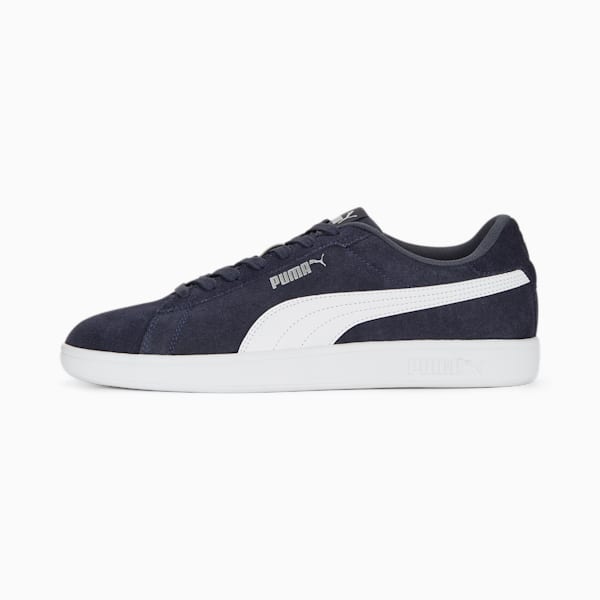 Smash 3.0 Men's Sneakers, Parisian Night-PUMA White-PUMA Silver, extralarge