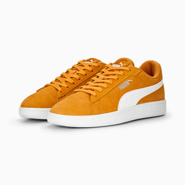 Smash 3.0 Men's Sneakers, Desert Clay-PUMA White-PUMA Silver, extralarge