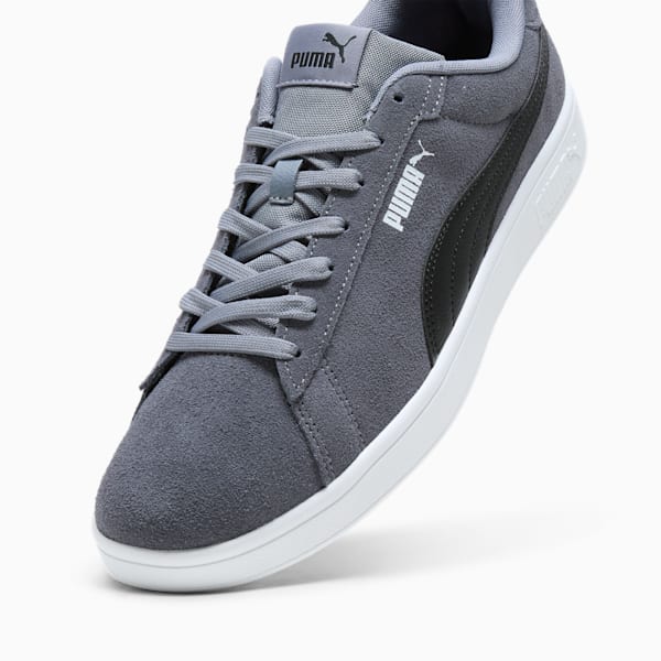 Smash 3.0 Men's Sneakers, Gray Tile-PUMA Black-PUMA White, extralarge