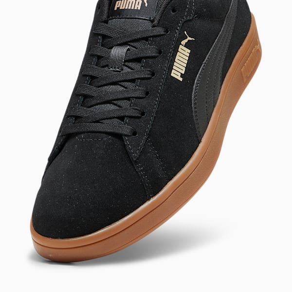 Tenis Smash 3.0, PUMA Black-PUMA Gold-Gum, extralarge