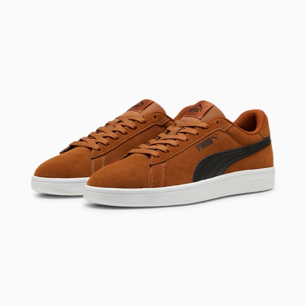 Smash 3.0 Men's Sneakers, Teak-PUMA Black-PUMA White, extralarge