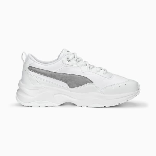 ウィメンズ シリア スぺース メタリックス スニーカー, PUMA White-PUMA Silver