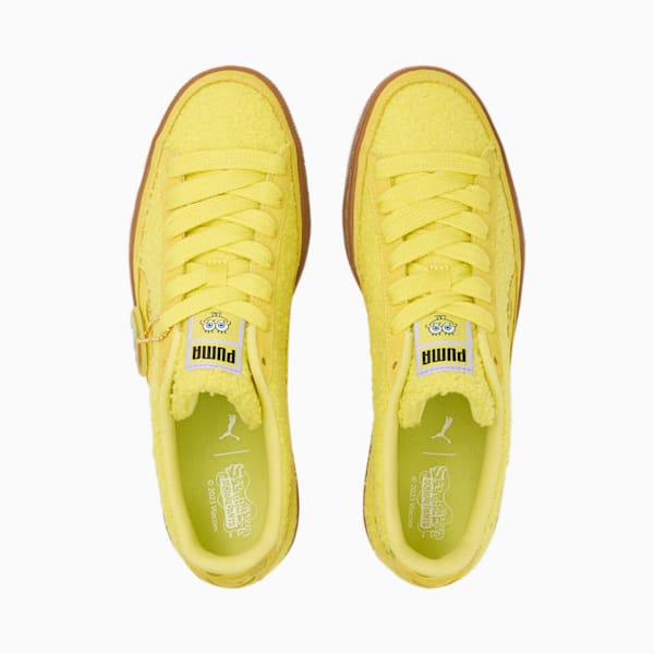 PUMA x SPONGEBOB Suede Unisex Sneakers, Lucent Yellow-Citronelle, extralarge-AUS