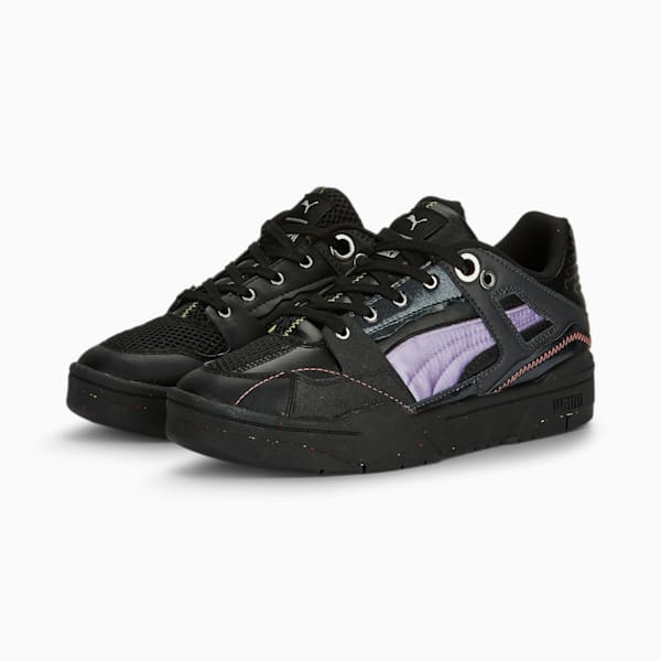 PUMA x THE RAGGED PRIEST Slipstream Women's Sneakers, PUMA Black-Vivid Violet, extralarge