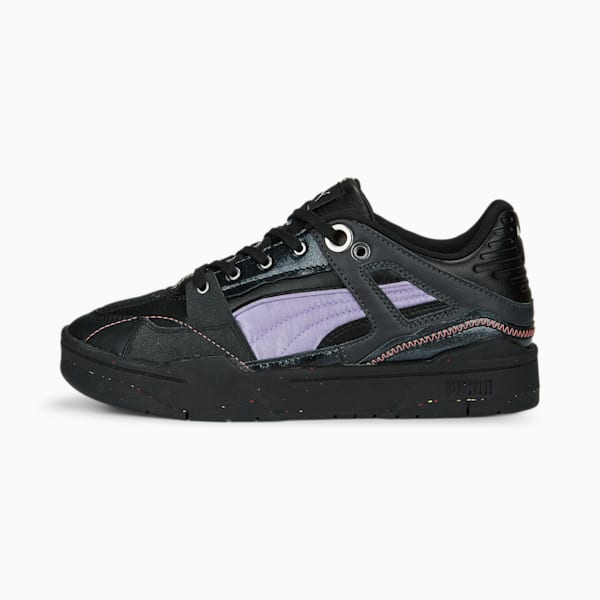 PUMA x THE RAGGED PRIEST Slipstream Women's Sneakers, PUMA Black-Vivid Violet, extralarge