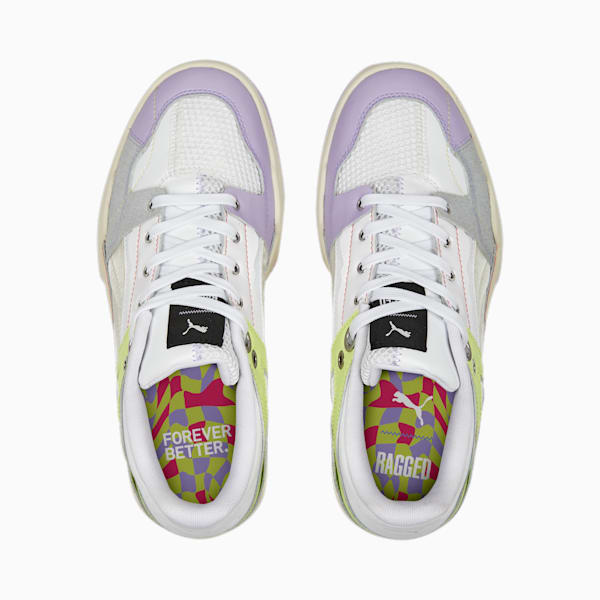 PUMA x THE RAGGED PRIEST Slipstream Women's Sneakers, PUMA White-Vivid Violet, extralarge