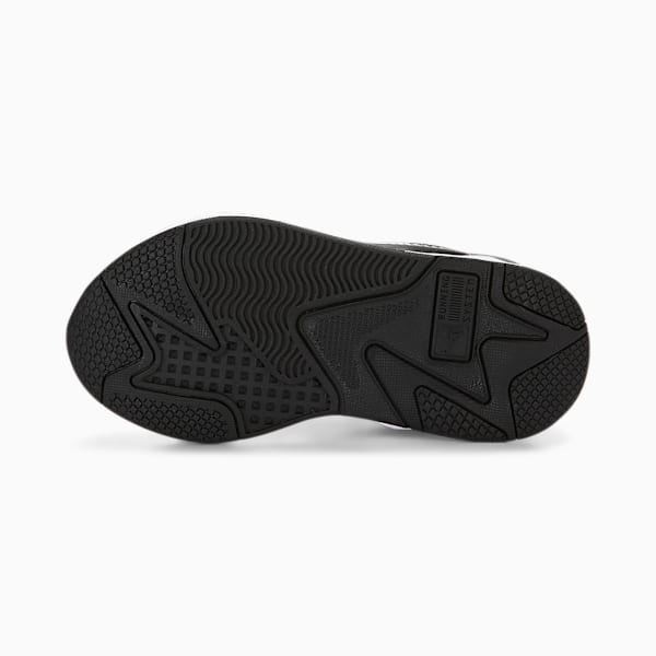 RS-X B W PS para niños, PUMA White-PUMA Black, extralarge