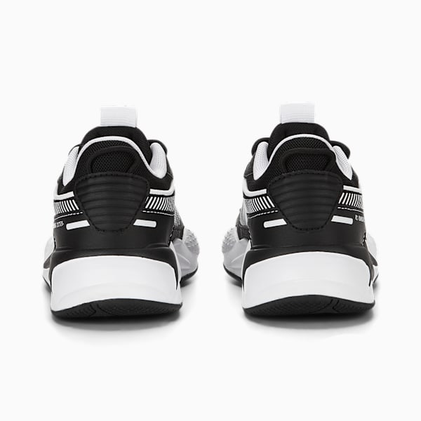 RS-X B W PS para niños, PUMA Black-PUMA White, extralarge