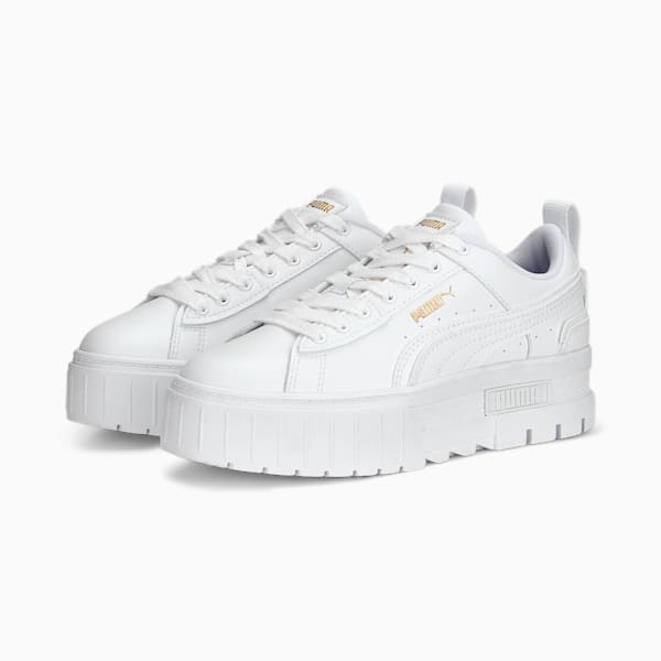 Mayze UT Mono Women's Sneakers, PUMA White, extralarge-AUS