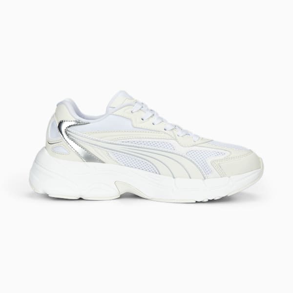 Teveris NITRO™ Metallic Women's Sneakers, PUMA White-Warm White, extralarge
