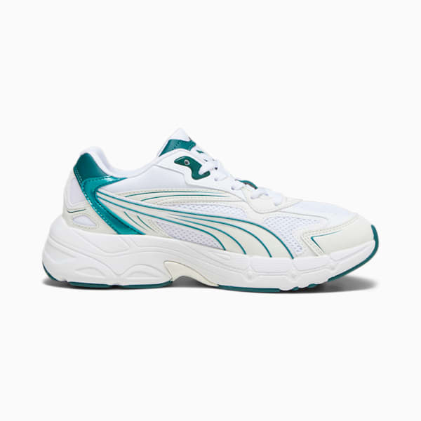 Teveris NITRO Metallic Sneakers Women, PUMA White-Malachite, extralarge-GBR