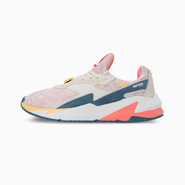 Fier Nitro RE: ESCAPE Women's Sneakers, Hibiscus Flower-Vivid Violet, extralarge-IND