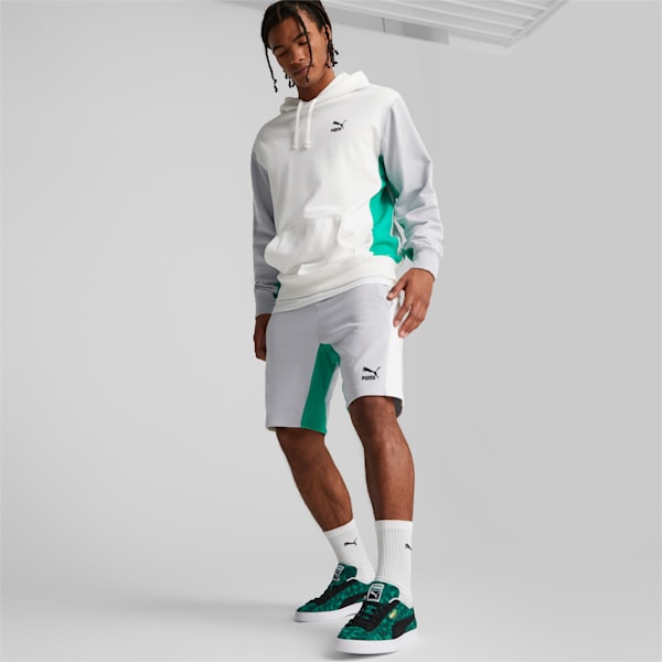 ユニセックス スウェード アニマル スニーカー, Grassy Green-PUMA Black-PUMA White