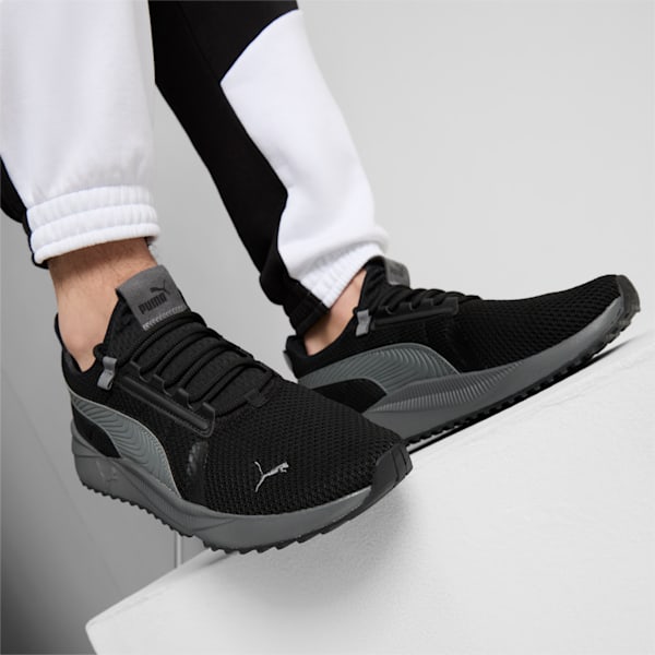 Pacer Future Street Knit Sneakers, PUMA Black-Cool Dark Gray, extralarge