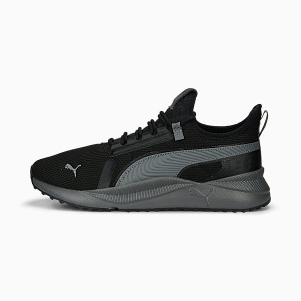 Pacer Future Street Knit Men's Sneakers, PUMA Black-Cool Dark Gray, extralarge