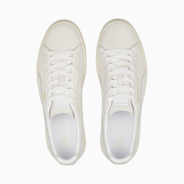 Clyde PRM Sneakers, Frosted Ivory-PUMA White, extralarge-IND