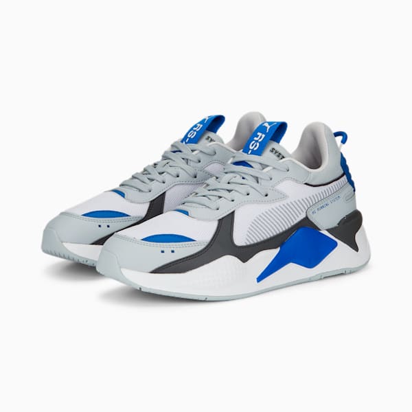 RS-X Geek Sneakers, PUMA White-Platinum Gray, extralarge-IND