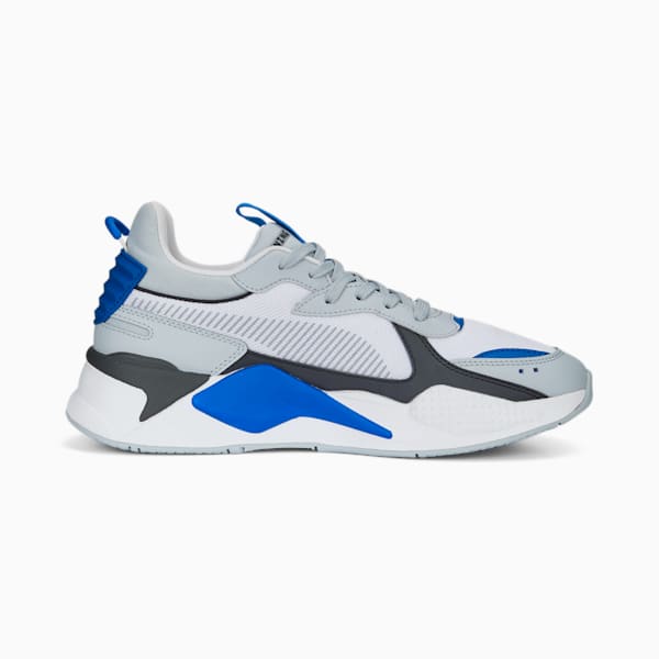 RS-X Geek Unisex Sneakers, PUMA White-Platinum Gray, extralarge-IND