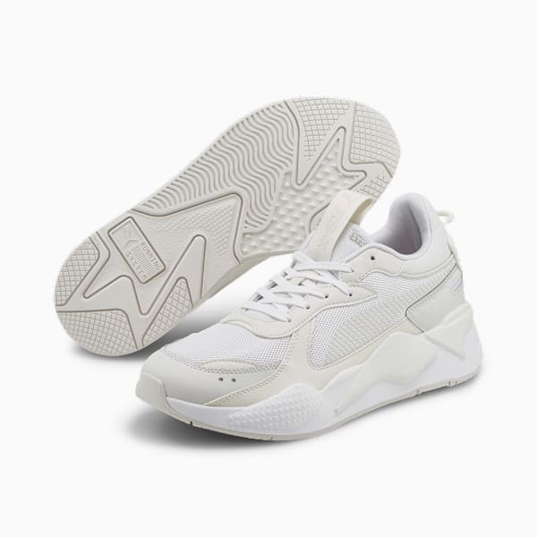 RS-X Geek Sneakers, PUMA White-Warm White-Vapor Gray, extralarge-IND