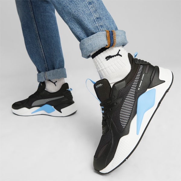 RS-X Geek Sneakers, PUMA Black-Team Light Blue, extralarge-IND
