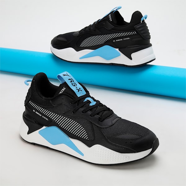 RS-X Geek Sneakers, PUMA Black-Team Light Blue, extralarge-IND