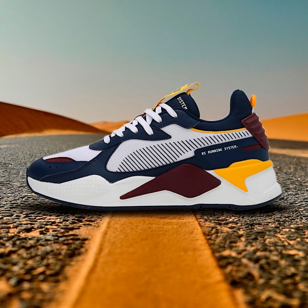 RS-X Geek Sneakers, PUMA White-Persian Blue, extralarge-IND