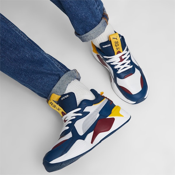 RS-X Geek Sneakers, PUMA White-Persian Blue, extralarge-IND