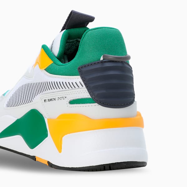 RS-X Geek Unisex Sneakers, PUMA White-Archive Green, extralarge-IND