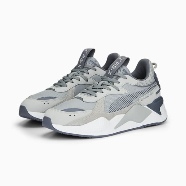 Tenis RS-X Suede, Cool Mid Gray-Harbor Mist, extralarge
