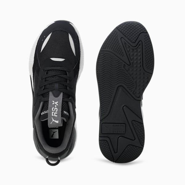 RS-X Suede Unisex Sneakers, PUMA Black-Glacial Gray, extralarge-IND