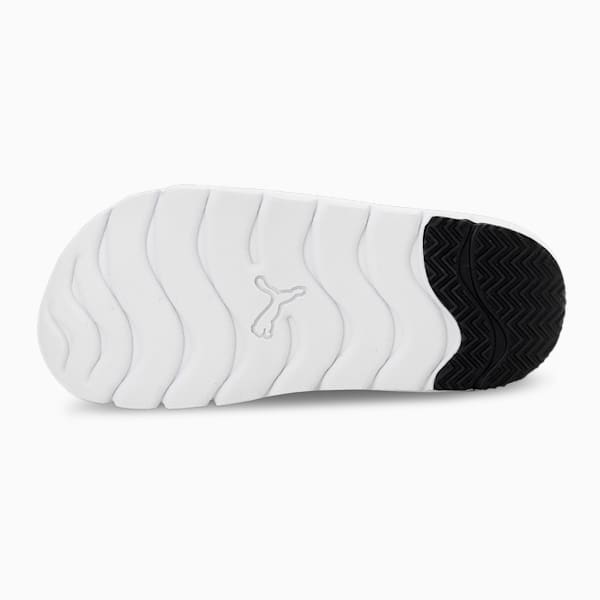 PUMA x SPONGEBOB Evolve Sandal AC Kids' Sandals, PUMA Black-PUMA White-Celandine, extralarge-IND