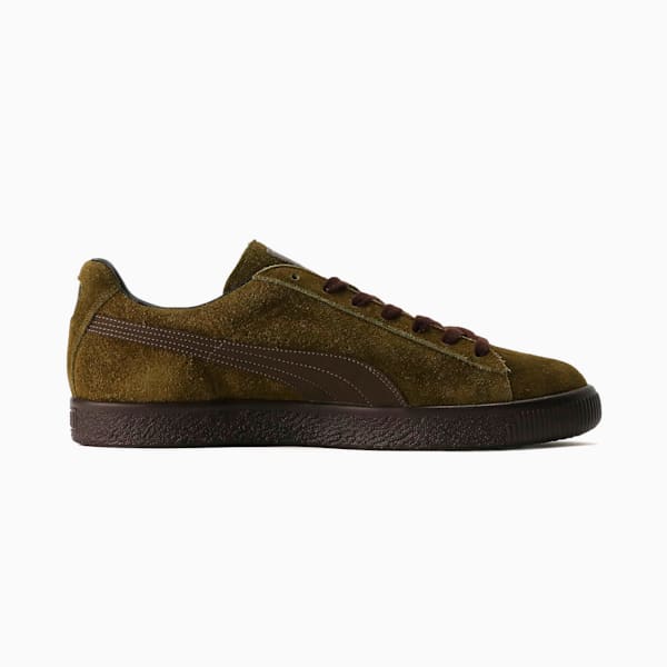 ユニセックス スウェード ヴィンテージ MIJ WRS スニーカー, Deep Olive-Chocolate Brown