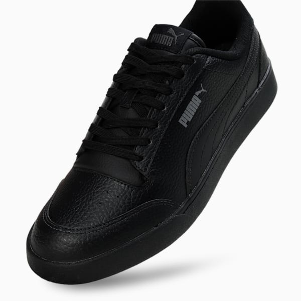 Puma Shuffle RES Unisex Shoes, PUMA Black-Dark Shadow, extralarge-IND