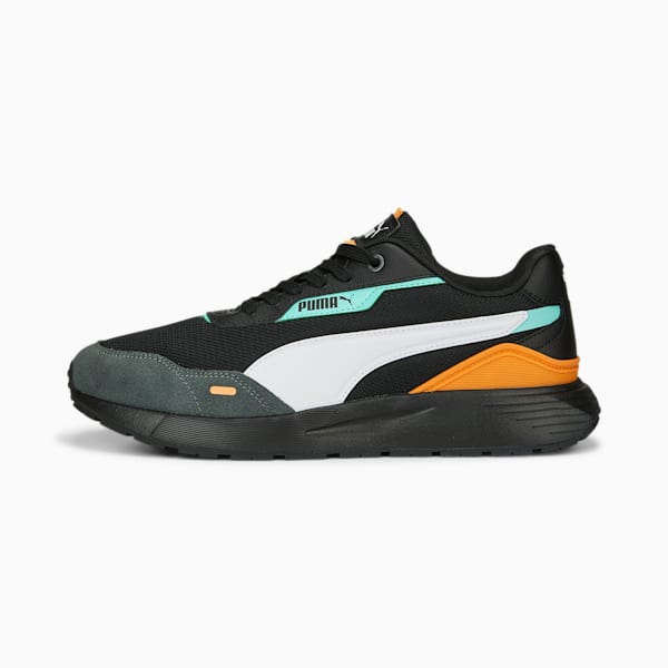 Runtamed Plus Sneakers, PUMA Black-PUMA White-Shadow Gray-Mint, extralarge-IND