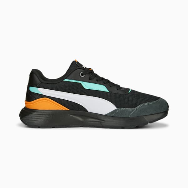 Runtamed Plus Sneakers, PUMA Black-PUMA White-Shadow Gray-Mint, extralarge-IND
