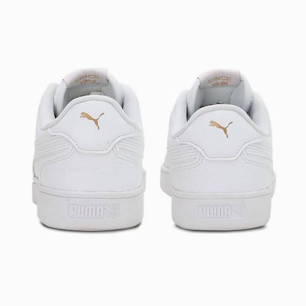 Shuffle Max Women's Sneakers, PUMA White-Puma Team Gold, extralarge-IND
