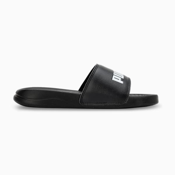 Popcat 20 Res Youth Slides, PUMA Black-PUMA White, extralarge-IND