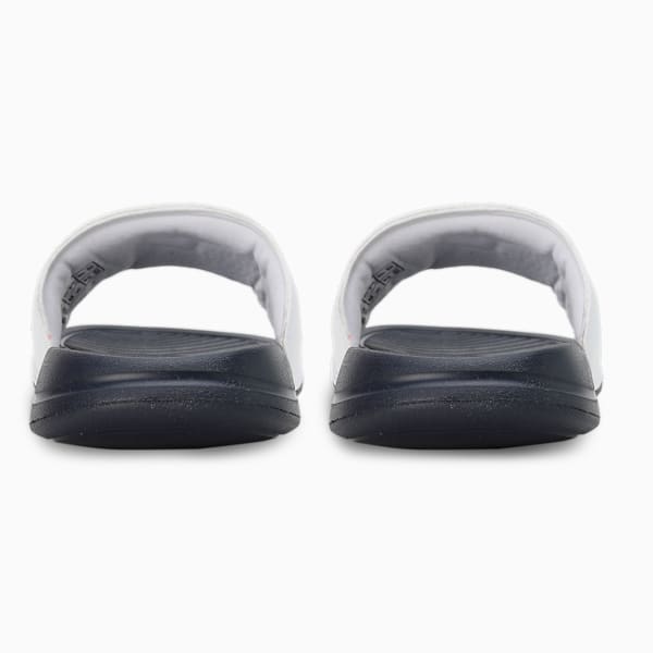 Popcat 20 Youth Slides, Peacoat-PUMA White, extralarge-IND