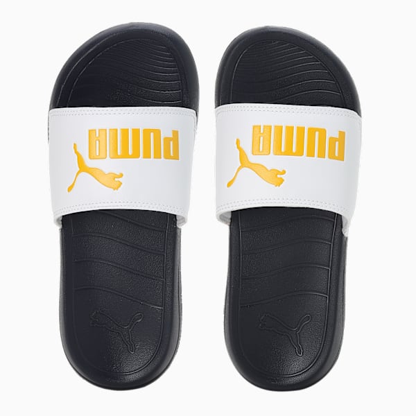 Popcat 20 Youth Slides, Peacoat-PUMA White, extralarge-IND